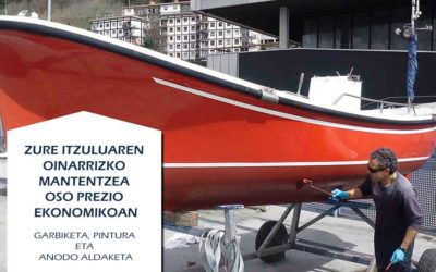 Ontziak margotzeko zerbitzua: prestatu zure ontzia negurako