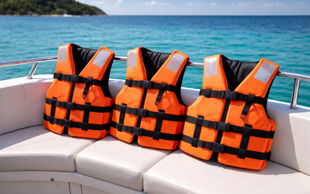 Seguridad en la navegación: tipos de chalecos salvavidas