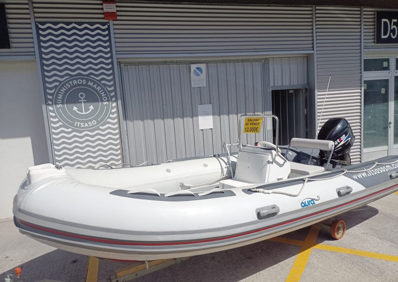 EMBARCACION NEUMATICA AURA 5.20 MTS SIN MOTOR