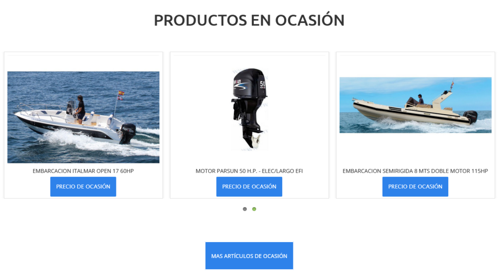 tienda náutica online