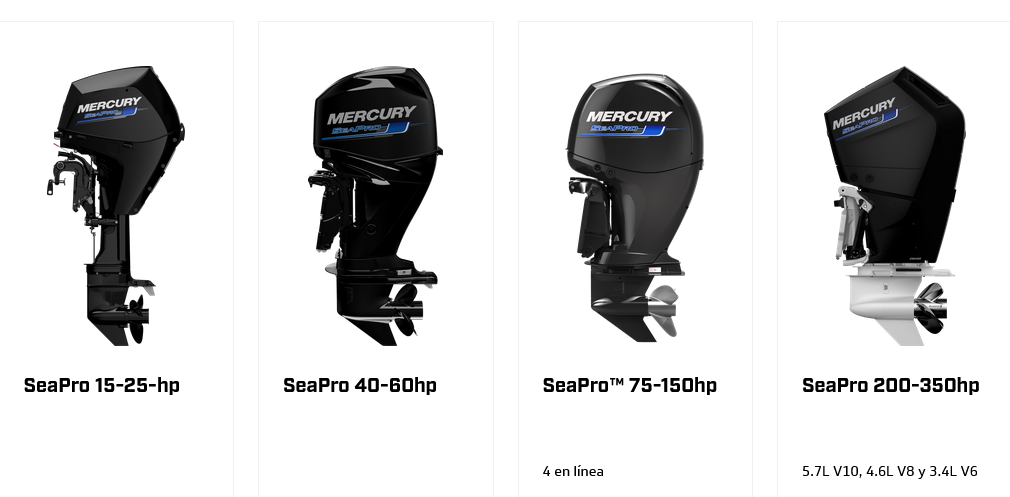 Motores fueraborda Mercury